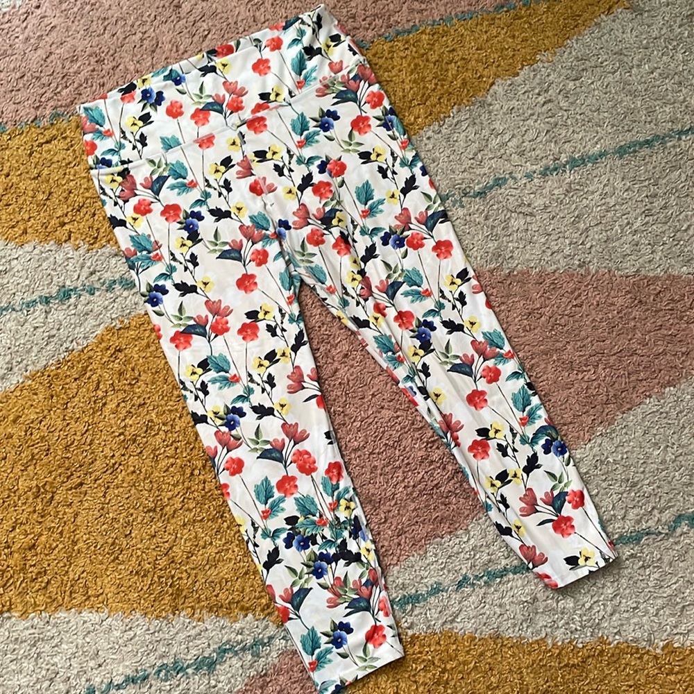 XL Fabletics Floral Patterned Leggingsgs